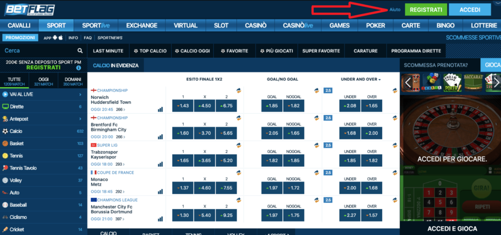 Betflag bookmaker Miglior allibratore per le scommesse sportive ...